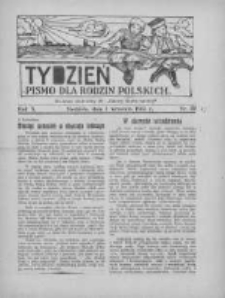 Tydzień: pismo dla rodzin polskich: dodatek niedzielny do "Gazety Szamotulskiej" 1935.09.01 R.10 Nr33
