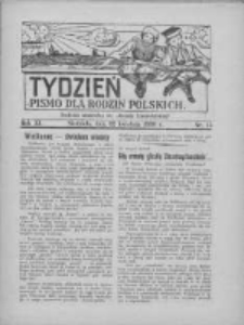 Tydzień: pismo dla rodzin polskich: dodatek niedzielny do "Gazety Szamotulskiej" 1936.04.12 R.11 Nr15