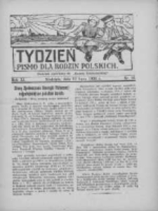 Tydzień: pismo dla rodzin polskich: dodatek niedzielny do "Gazety Szamotulskiej" 1936.07.12 R.11 Nr26