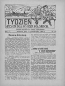 Tydzień: pismo dla rodzin polskich: dodatek niedzielny do "Gazety Szamotulskiej" 1936.10.11 R.11 Nr39