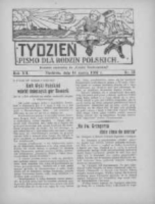 Tydzień: pismo dla rodzin polskich: dodatek niedzielny do "Gazety Szamotulskiej" 1937.03.14 R.12 Nr11