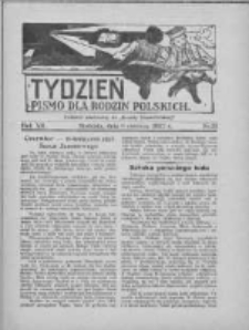 Tydzień: pismo dla rodzin polskich: dodatek niedzielny do "Gazety Szamotulskiej" 1937.05.06 R.12 Nr23