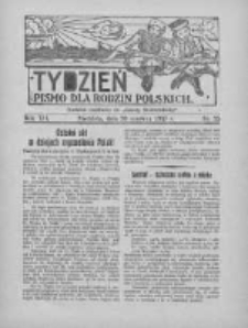 Tydzień: pismo dla rodzin polskich: dodatek niedzielny do "Gazety Szamotulskiej" 1937.06.20 R.12 Nr25