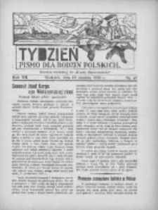 Tydzień: pismo dla rodzin polskich: dodatek niedzielny do "Gazety Szamotulskiej" 1937.12.19 R.12 Nr51