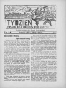 Tydzień: pismo dla rodzin polskich: dodatek niedzielny do "Gazety Szamotulskiej" 1938.02.06 R.13 Nr6