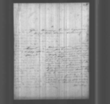 Klemens Przewłocki do Władysława Zamoyskiego. Stambuł 12 II 1855 r.