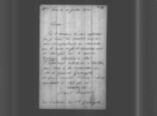 Devisme, Lenoir Zwierkowski i Mehmet Sadyk do Władysława Zamoyskiego. Paryż 30 VII 1855 r.