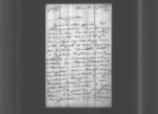 Juliusz Przyjemski? do Władysława Zamoyskiego. Pera 15 I 1856 r.