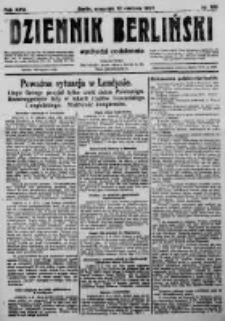 Dziennik Berliński. 1922 R.26 nr166