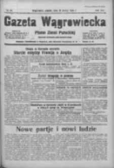 Gazeta Wągrowiecka: pismo ziemi pałuckiej 1936.03.13 R.16 Nr61