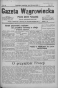Gazeta Wągrowiecka: pismo ziemi pałuckiej 1936.03.22 R.16 Nr69