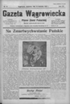 Gazeta Wągrowiecka: pismo ziemi pałuckiej 1936.04.12 R.16 Nr87