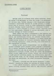 Z mojej wł&oacute;częgi