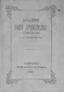 Zagajenie Rady Opiekuńczej Cyrkułu XIgo w dniu 5 grudnia 1858r. przez vice-prezesa administracyi og&oacute;lnej Warszawskiego Tow. Dobroczynności