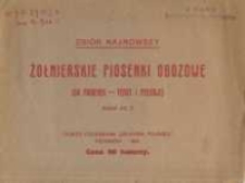 Żołnierskie piosenki obozowe (50 piosenek - tekst i melodje)