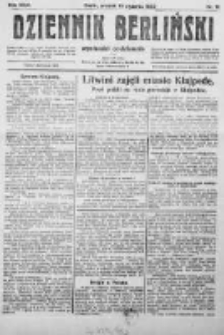 Dziennik Berliński. 1922 R.27 nr12