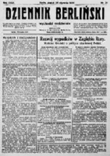 Dziennik Berliński. 1923 R.27 nr21