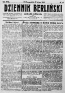 Dziennik Berliński. 1923 R.27 nr37