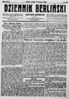 Dziennik Berliński. 1923 R.27 nr38