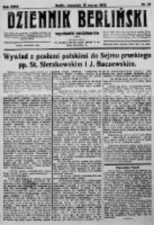 Dziennik Berliński. 1923 R.27 nr61
