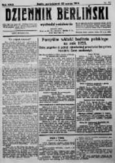 Dziennik Berliński. 1923 R.27 nr70