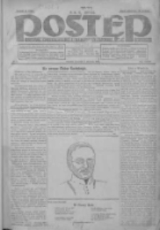 Postęp: dziennik chrześcijański i narodowy: wychodzi w Poznaniu 1925.01.01 R.36 Nr1