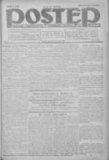 Postęp: dziennik chrześcijański i narodowy: wychodzi w Poznaniu 1925.01.08 R.36 Nr5