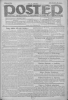 Postęp: dziennik chrześcijański i narodowy: wychodzi w Poznaniu 1925.01.10 R.36 Nr7