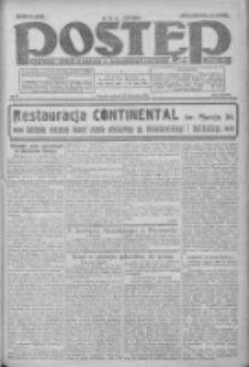 Postęp: dziennik chrześcijański i narodowy: wychodzi w Poznaniu 1925.01.13 R.36 Nr9