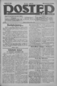 Postęp: dziennik chrześcijański i narodowy: wychodzi w Poznaniu 1925.02.01 R.36 Nr26