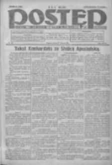 Postęp: dziennik chrześcijański i narodowy: wychodzi w Poznaniu 1925.02. 21R.36 Nr42