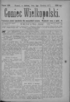 Goniec Wielkopolski: najtańsze pismo codzienne dla wszystkich stanów 1877.12.01 Nr229