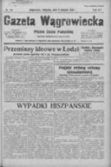 Gazeta Wągrowiecka: pismo ziemi pałuckiej 1936.08.09 R.16 Nr184