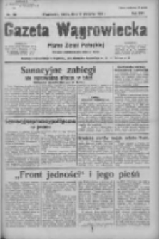 Gazeta Wągrowiecka: pismo ziemi pałuckiej 1936.08.12 R.16 Nr186