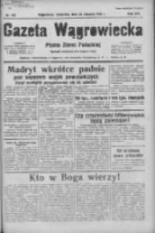 Gazeta Wągrowiecka: pismo ziemi pałuckiej 1936.08.20 R.16 Nr192