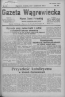 Gazeta Wągrowiecka: pismo ziemi pałuckiej 1936.10.04 R.16 Nr231