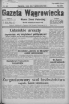 Gazeta Wągrowiecka: pismo ziemi pałuckiej 1936.10.07 R.16 Nr233