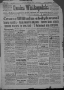 Goniec Wielkopolski: najtańsze i najstarsze pismo codzienne dla wszystkich stan&oacute;w 1918.11.10 R.41 Nr259