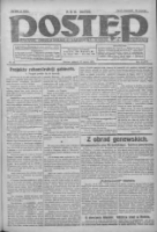 Postęp: dziennik chrześcijański i narodowy: wychodzi w Poznaniu 1925.03.17 R.36 Nr62