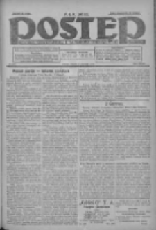 Postęp: dziennik chrześcijański i narodowy: wychodzi w Poznaniu 1925.06.13 R.36 Nr134