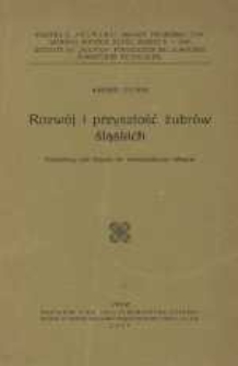 Rozw&oacute;j i przyszłość żubr&oacute;w śląskich