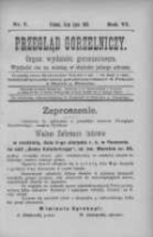 Przegląd Gorzelniczy: organ Wydziału gorzelniczego 1900.07.15 R.6 Nr7
