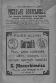 Przegląd Gorzelniczy: organ Towarzystwa Gorzelniczego w W. Ks. Poznańskiem i Stowarzyszenia Pracownik&oacute;w Gorzelniczych w Kr&oacute;lestwie Polskiem 1912.06.15 R.18 Nr6