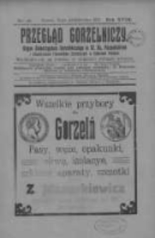 Przegląd Gorzelniczy: organ Towarzystwa Gorzelniczego w W. Ks. Poznańskiem i Stowarzyszenia Pracownik&oacute;w Gorzelniczych w Kr&oacute;lestwie Polskiem 1912.10.15 R.18 Nr10