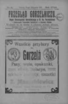 Przegląd Gorzelniczy: organ Towarzystwa Gorzelniczego w W. Ks. Poznańskiem i Stowarzyszenia Pracownik&oacute;w Gorzelniczych w Kr&oacute;lestwie Polskiem 1912.11.15 R.18 Nr11