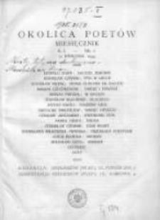 Okolica Poetów 1935.04.15 R.1 Nr1