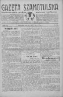 Gazeta Szamotulska: niezależne pismo narodowe, społeczne i polityczne 1934.03.01 R.13 Nr25