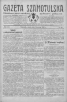 Gazeta Szamotulska: niezależne pismo narodowe, społeczne i polityczne 1934.04.07 R.13 Nr40