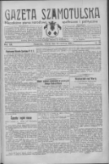 Gazeta Szamotulska: niezależne pismo narodowe, społeczne i polityczne 1934.06.12 R.13 Nr68