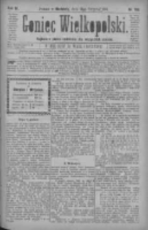 Goniec Wielkopolski: najtańsze pismo codzienne dla wszystkich stan&oacute;w 1880.08.15 R.4 Nr186